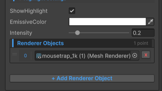 Highlight Settings
