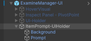 ItemPrompt UI Holder